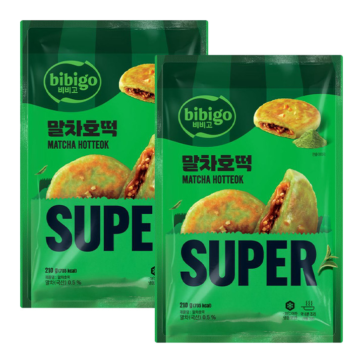 비비고 말차호떡 210gX2개