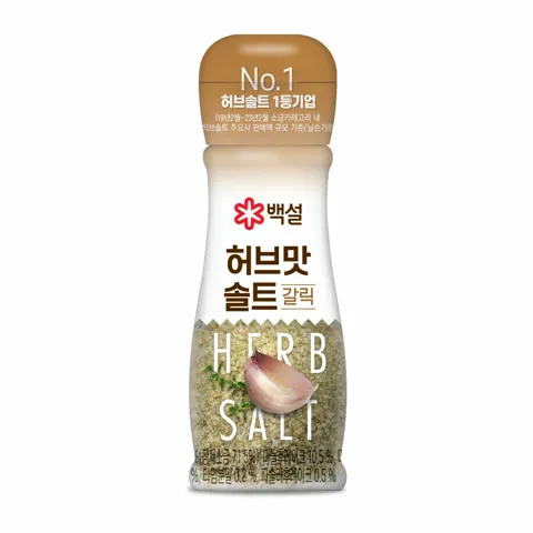 백설 허브맛솔트 갈릭 50g