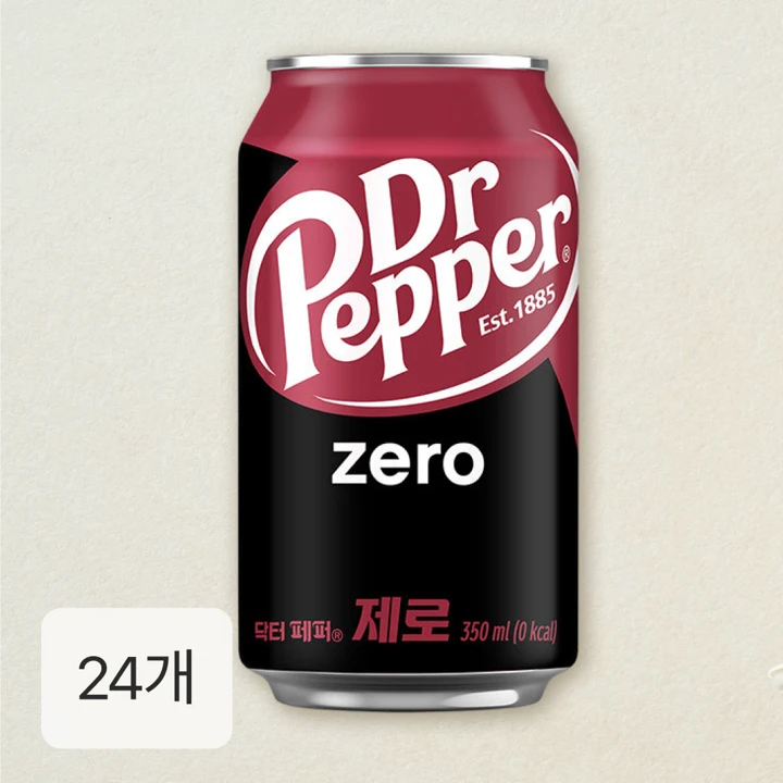 닥터페퍼 제로 350ml X24