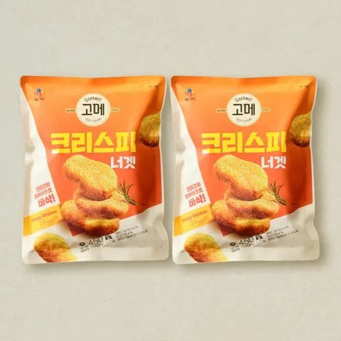고메 크리스피 너겟 450gX2개