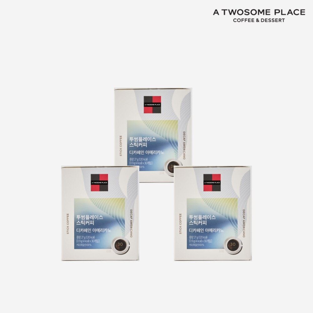 [행사]투썸 스틱 디카페인아메리카노 30입X3개