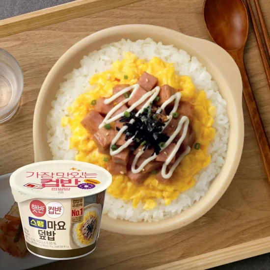 햇반컵반 스팸마요덮밥219g