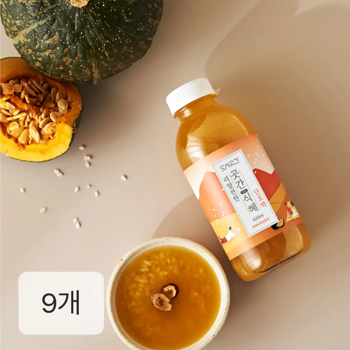 리얼찐한 곳간식혜 단호박 500ml x 9개