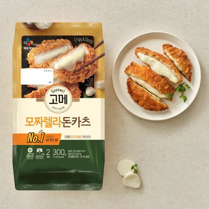 고메 모짜렐라 돈카츠300g