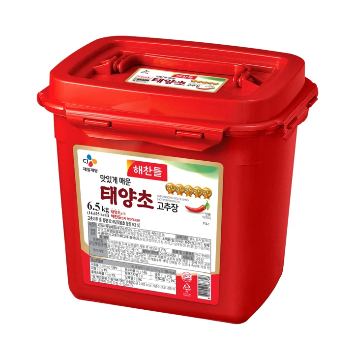 해찬들 태양초고추장 6.5kg