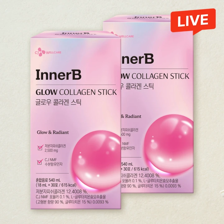 이너비 글로우 콜라겐 스틱 30포X2개