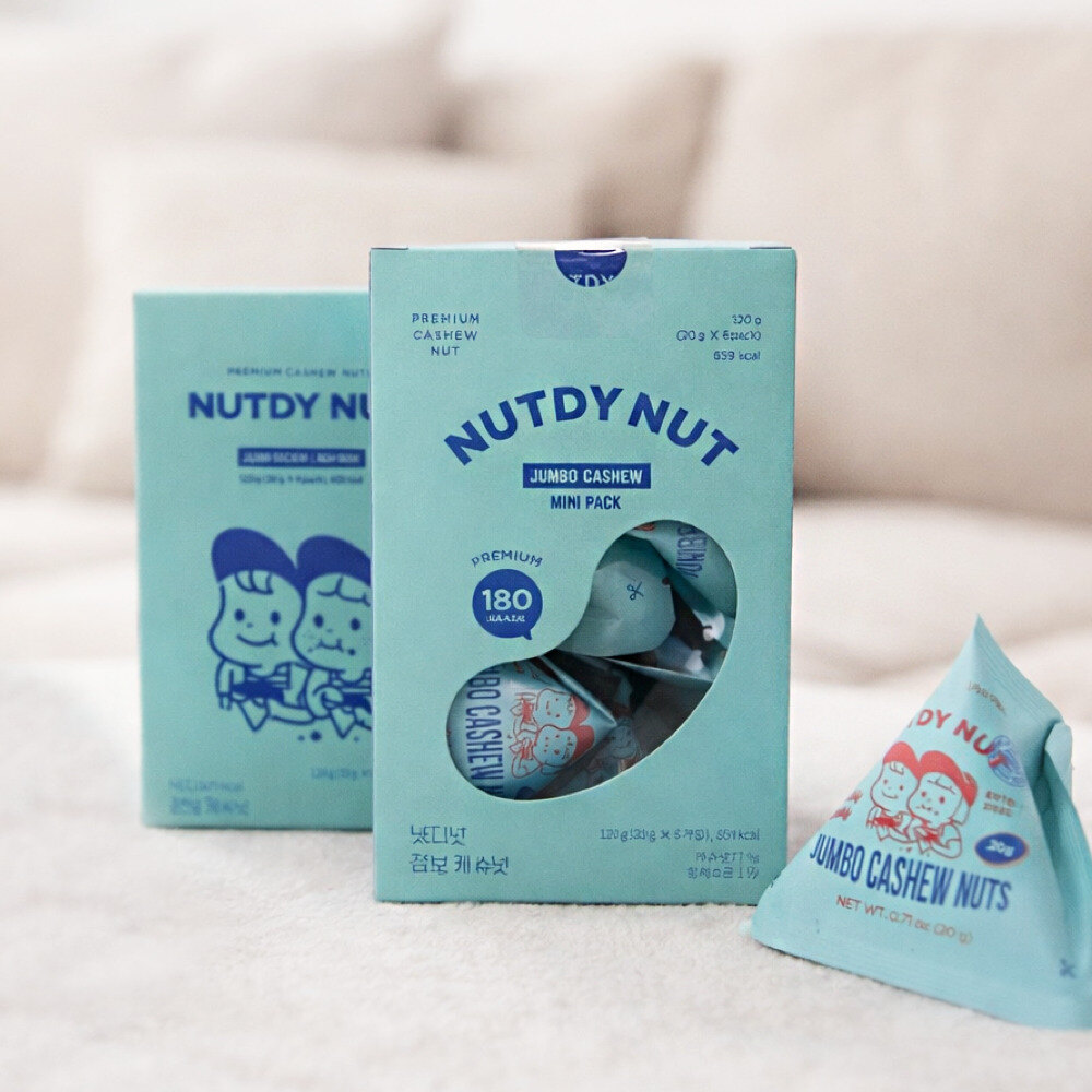 [행사]넛디넛 점보캐슈 미니박스 120g