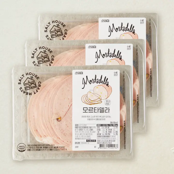 소금집 모르타델라 슬라이스 120gX3개