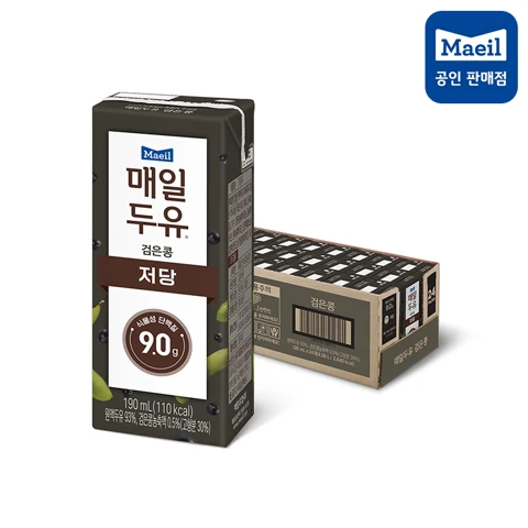 [알뜰위크]매일두유 검은콩 190ml 24팩