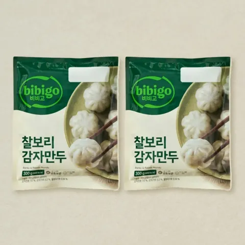 비비고 찰보리 감자만두 300gX2개