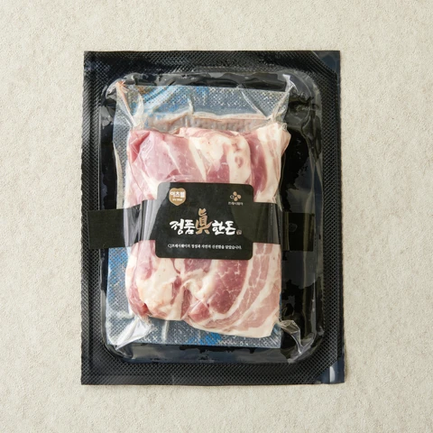 정품진 한돈 삼겹살 300g (1팩)