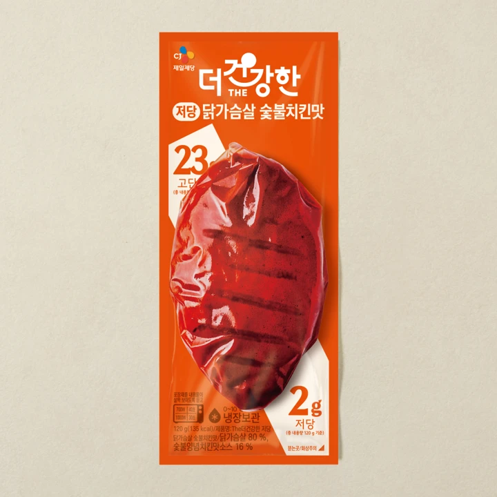 더건강한 저당 닭가슴살 숯불치킨맛 120g