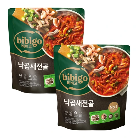비비고 낙곱새전골 720gX2개