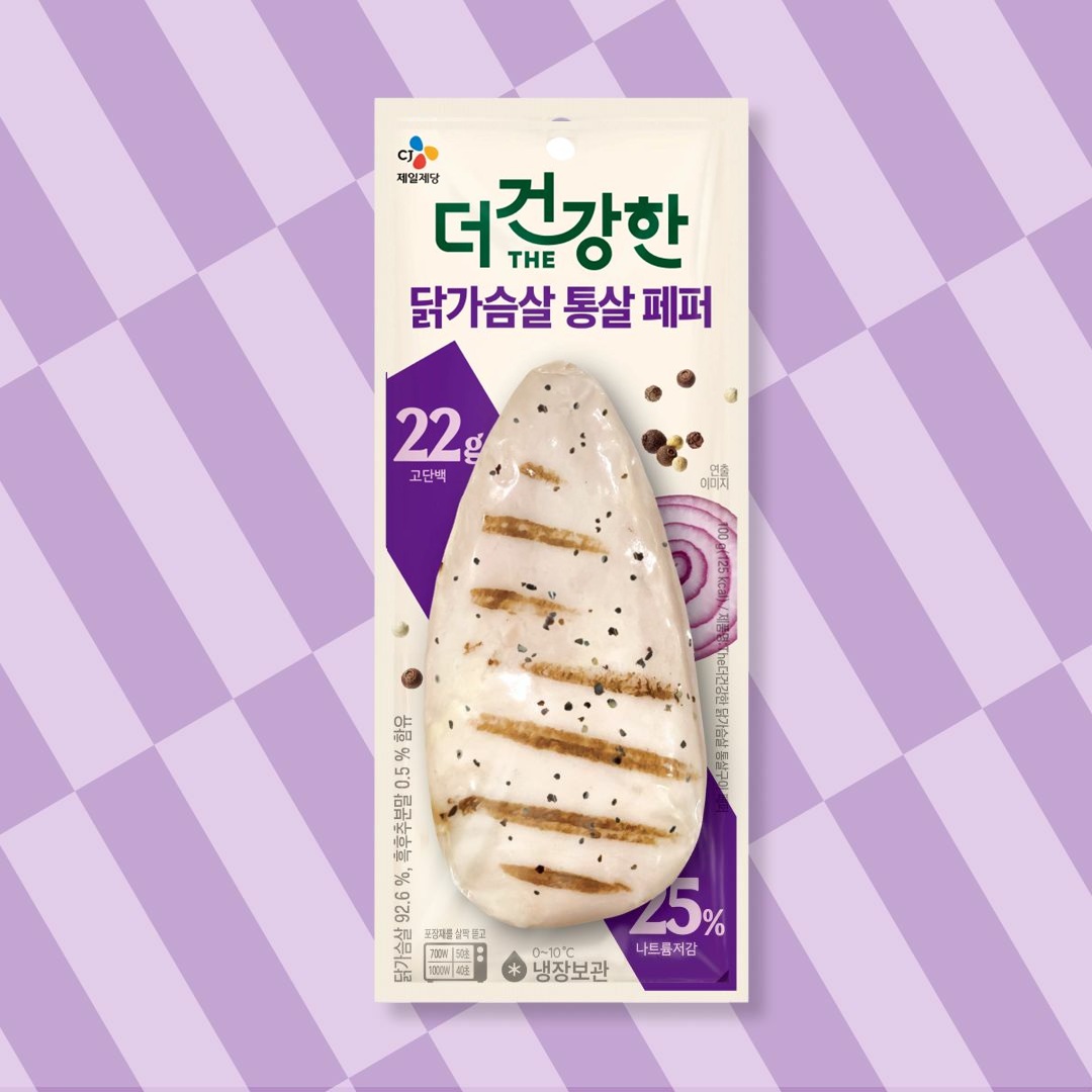 더건강한 닭가슴살 통살 페퍼 100g