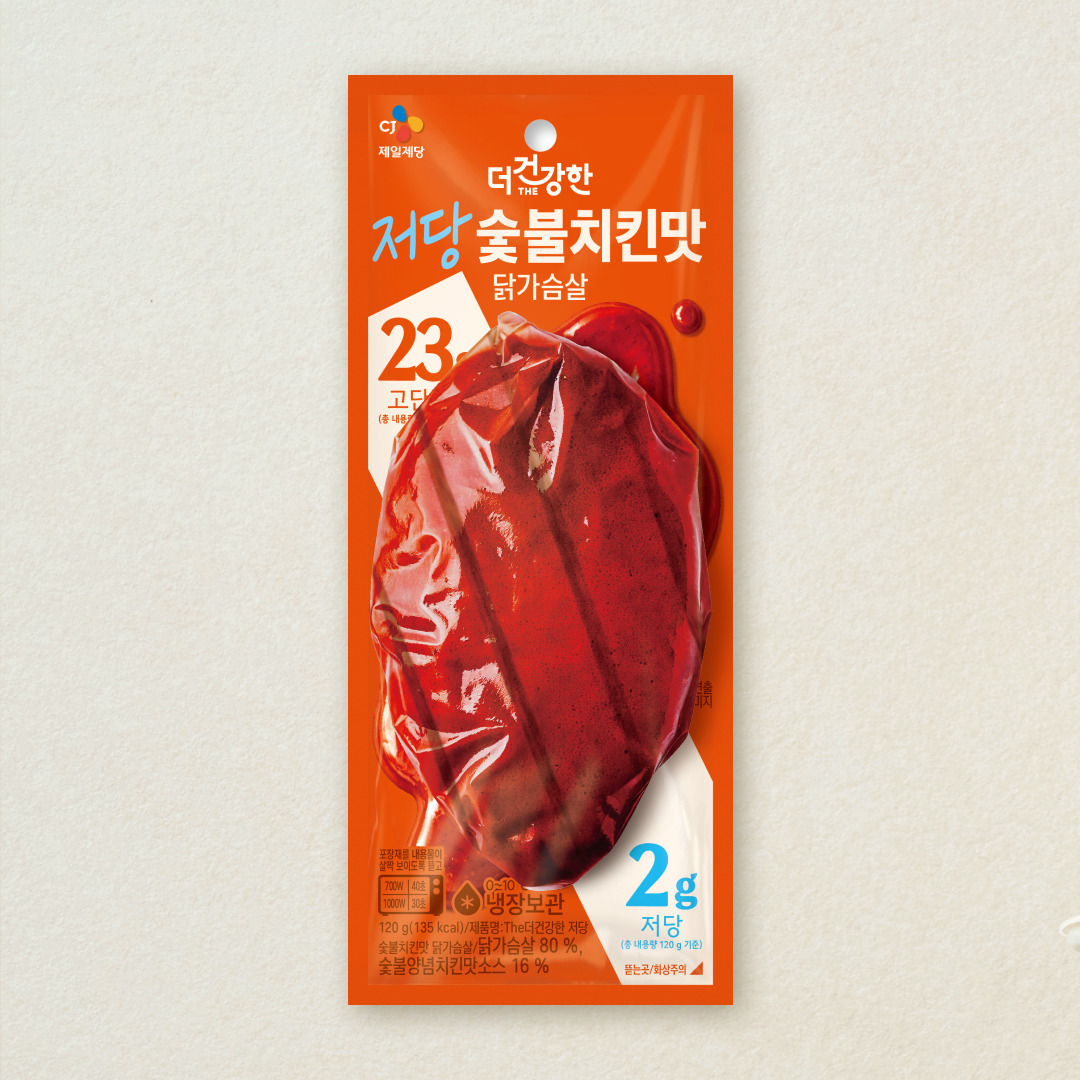 더건강한 저당닭가슴살숯불치킨맛120g