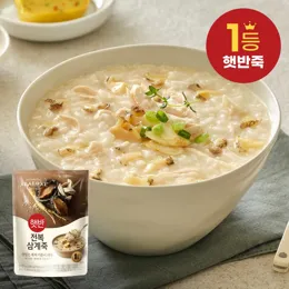햇반 전복삼계죽 420g