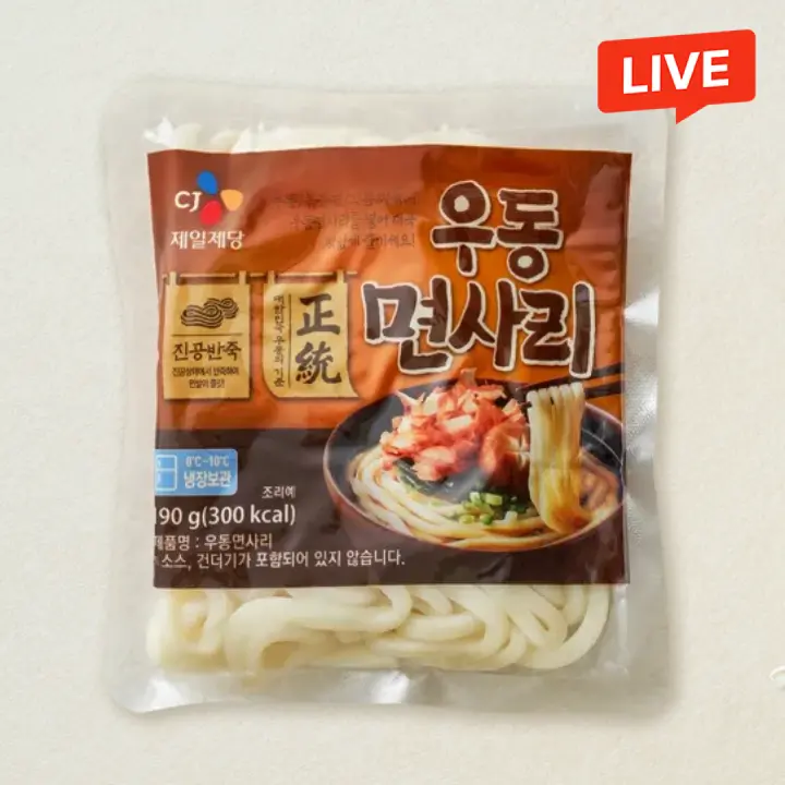 CJ 우동면사리 190g