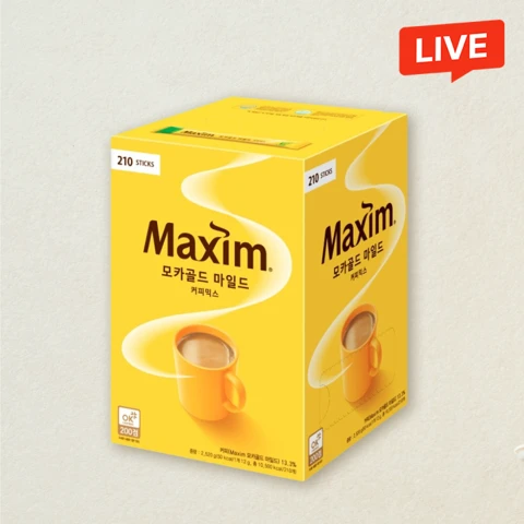 맥심 모카골드 커피믹스 210T