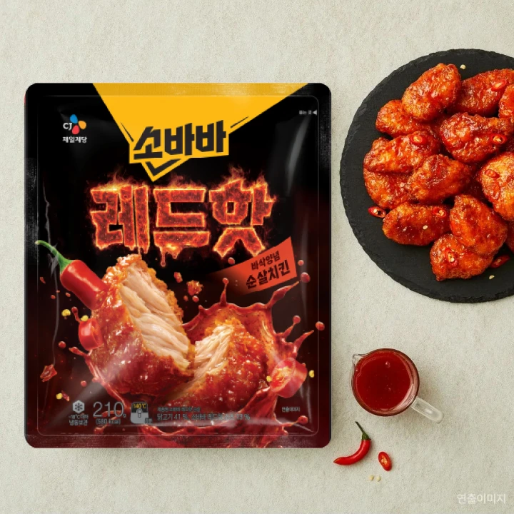 [1+1]소바바 레드핫 순살 210g