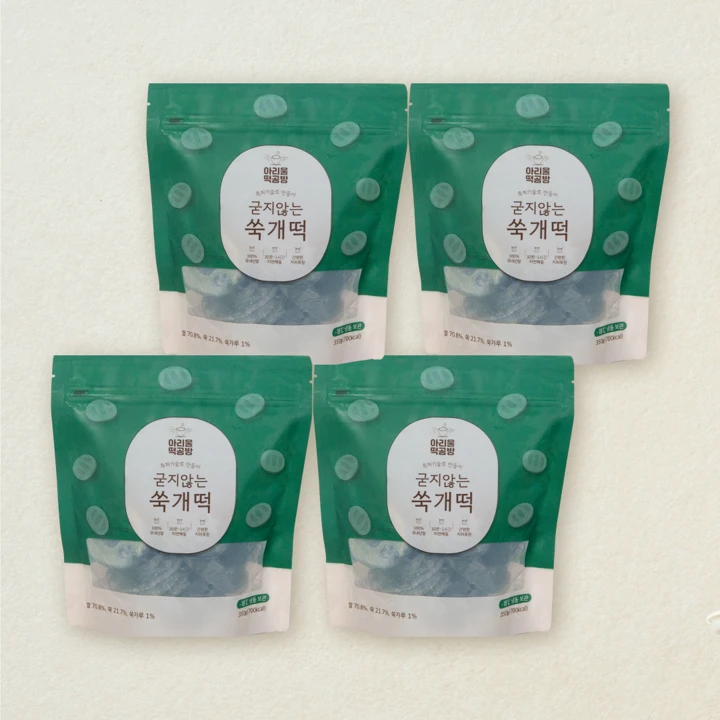 아리울 쑥개떡 350g*4봉 (벌크)
