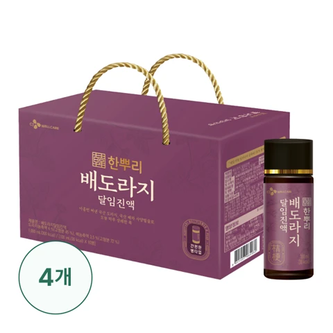 한뿌리 배도라지 병10입X4개