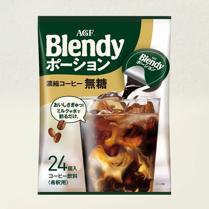 아지노모토 포션커피 깔끔한 블랙 24p 432g