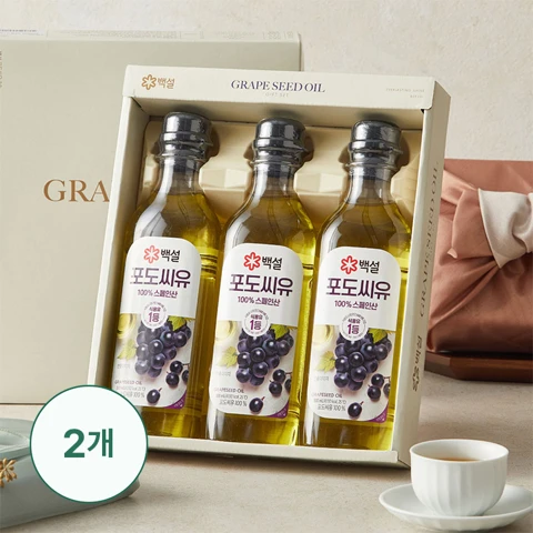 [25추석_오특] 백설 포도씨유 3호x2개