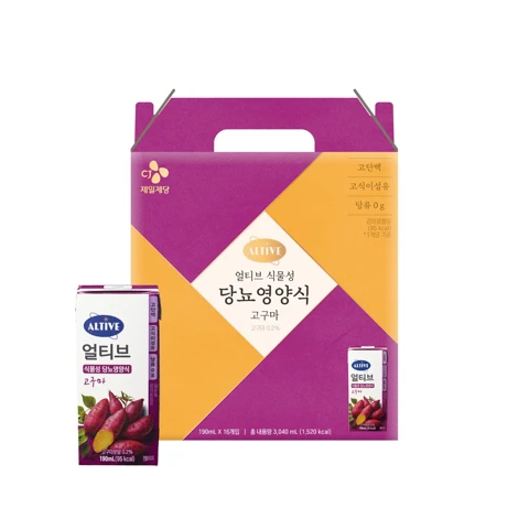 [25추석선물세트] 얼티브 당뇨영양식 고구마맛