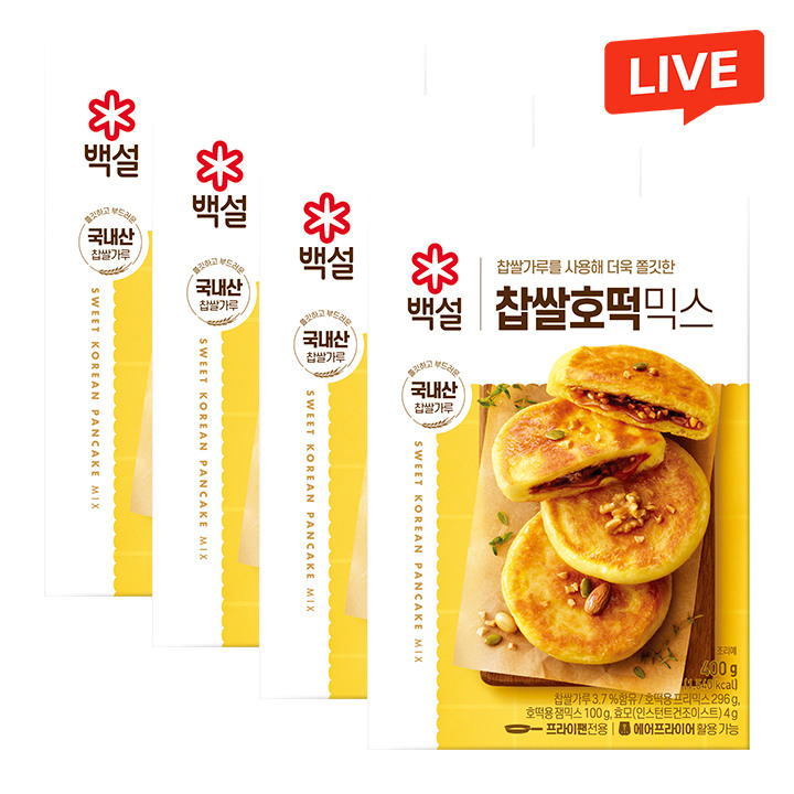 찹쌀 호떡믹스 400gX4개