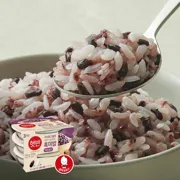 햇반 흑미밥 작은공기 130gX3번들X12개(1box)