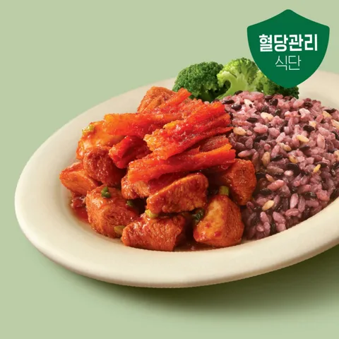 루틴잇 고단백저당 도시락 더덕닭갈비 396G