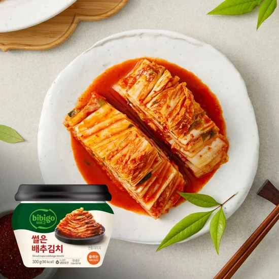 비비고 썰은배추김치 300g(용기)