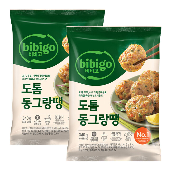 비비고 도톰 동그랑땡 340g x 2개