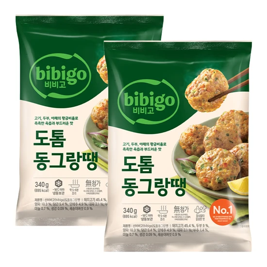 비비고 도톰 동그랑땡 340g x 2개
