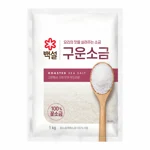 백설 구운소금 1kg