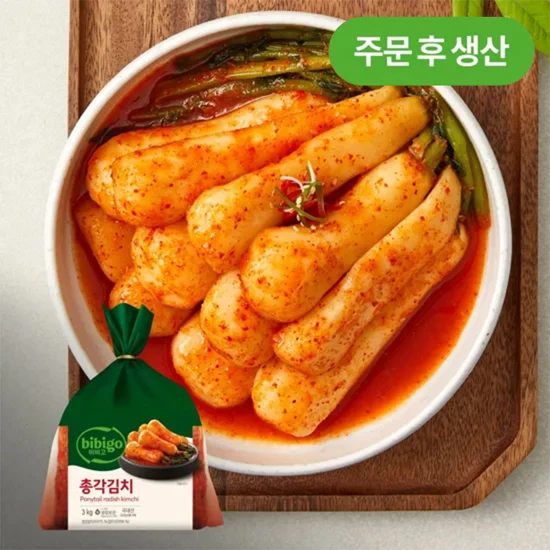 [생생배송][주문후생산]비비고 총각김치 3kg
