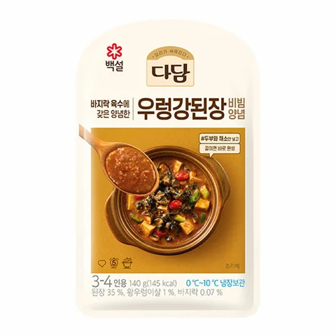 [1+1]다담 우렁강된장 비빔 양념 140g