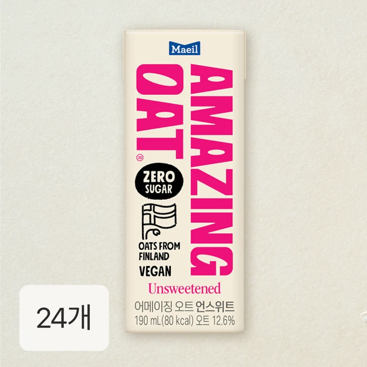 어메이징오트 언스위트 190ml 24입