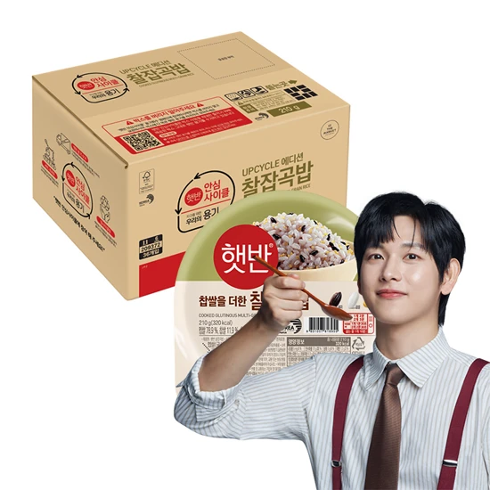 [UPCYCLE]햇반 찰잡곡밥 210gx36개(1box)