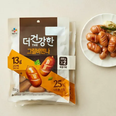 더건강한 그릴비엔나 200gX2번들