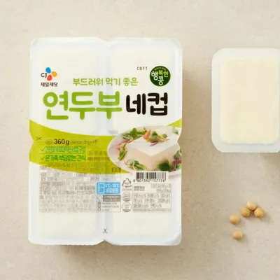 행복한콩 연두부네컵 360g