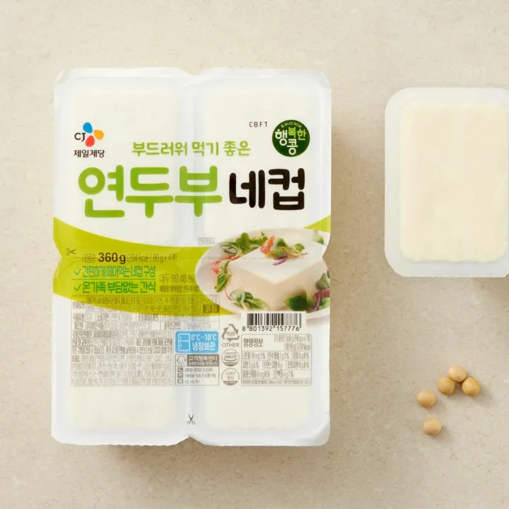 행복한콩 연두부네컵 360g