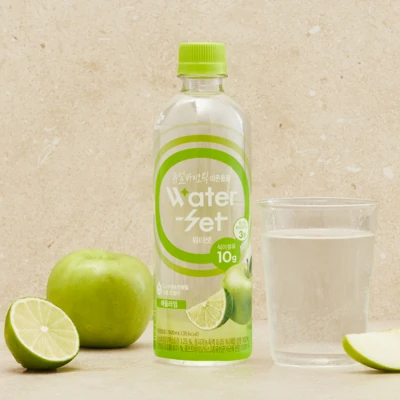 워터셋 애플라임 500ml, 6개