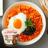 햇반 컵반 스팸김치덮밥 251g