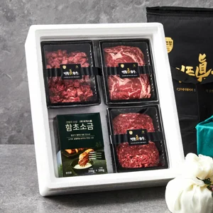 [25추석선물세트]정품진 한우알찬세트(1등급 이상 1.8kg)