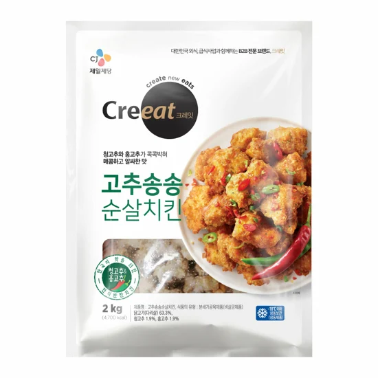 크레잇 고추송송 순살치킨 2kg