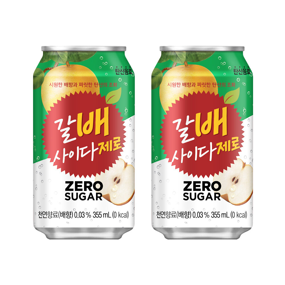 갈배 사이다 제로 355ml X24