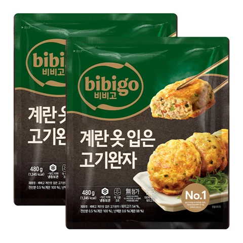 비비고 계란옷 입은 고기완자 480gX2개