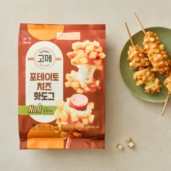 고메 포테이토치즈 핫도그 400g