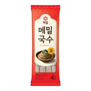 백설 메밀소바 400g
